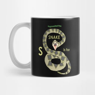 S is for SNAKE Mug